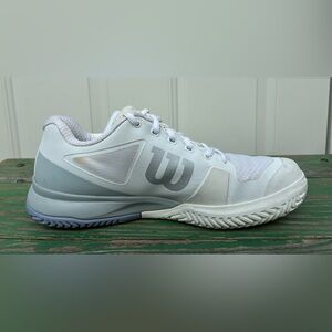 Wilson Rush Pro 2.5 Tennis Pickleball Shoes Womens  Sz 8.5 White Sneakers